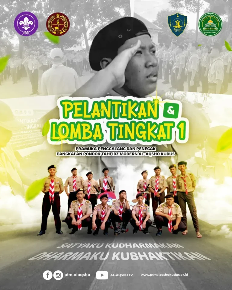 Pelantikan Pramuka Al-Aqsho Kudus 2025