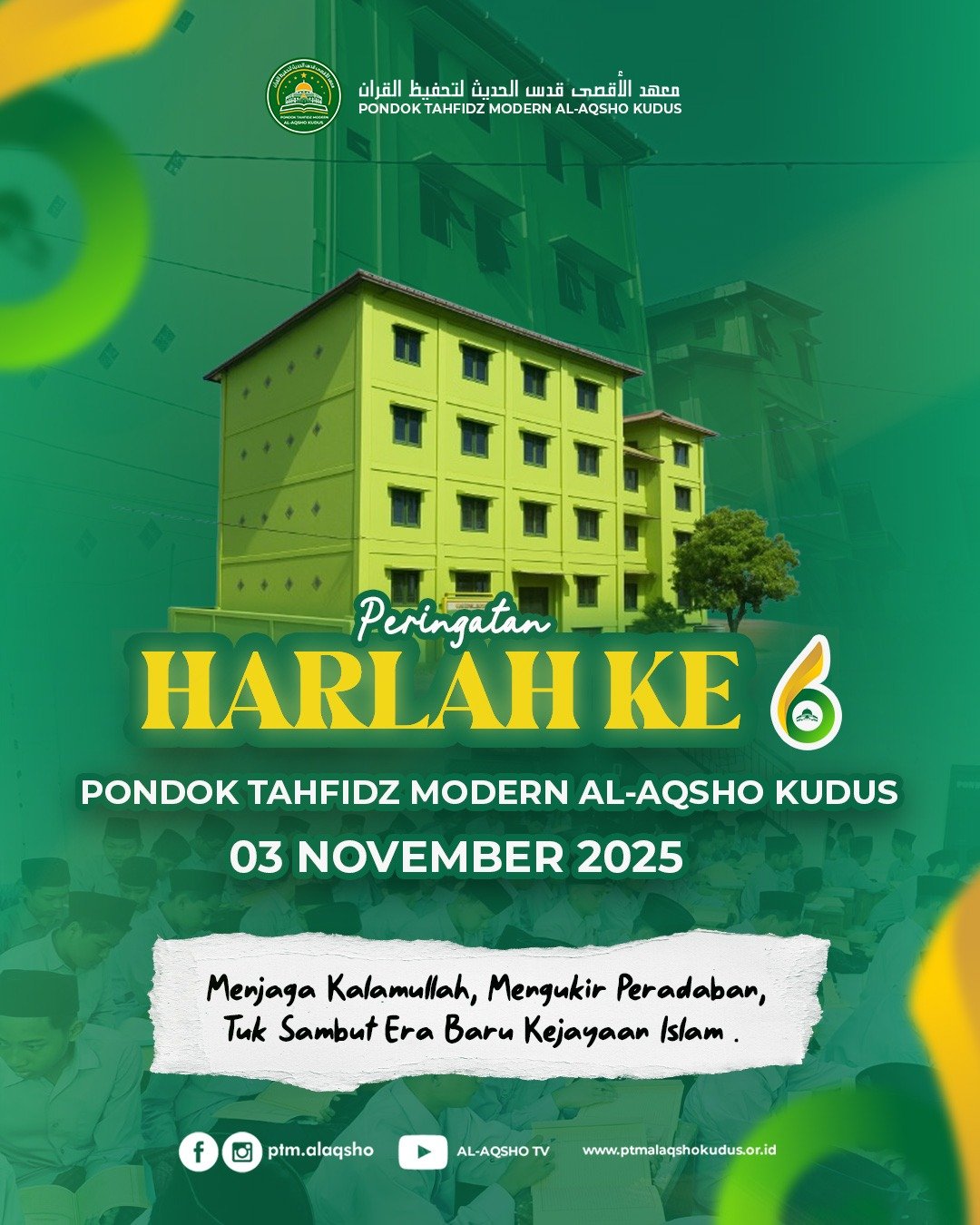 Harlah ke-6 PTM Al-Aqsho Kudus