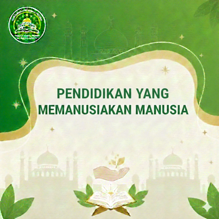 Pendidikan memanusiakan manusia