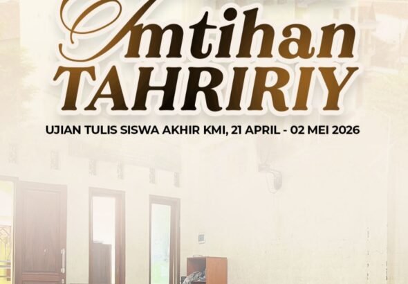 Imtihan Tahriry Pondok Al Aqsho Kudus
