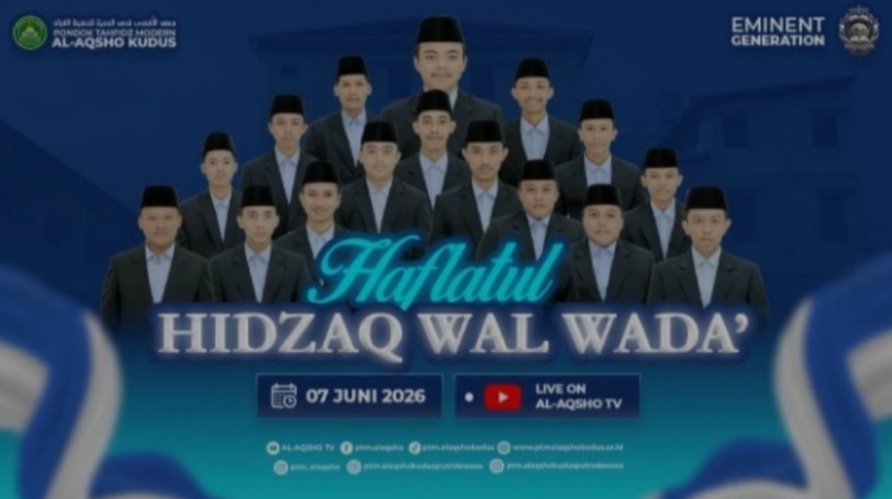Haflatul Hidzaq Wal Wada Angkatan Pertama PTM Al-Aqsho Kudus