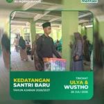 Suasana penyambutan santri baru di Pondok Tahfidz Modern Al-Aqsho Kudus pada awal Tahun Ajaran 2026/2027.