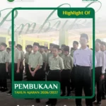Suasana Pembukaan Tahun Ajaran 2026/2027 di Pondok Tahfidz Modern Al-Aqsho Kudus bersama santri dan dewan guru.